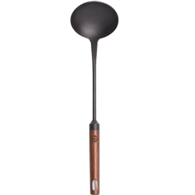 WANGYUANJI Lron Spoon Soup Spoon Tool Premium Lron Spoon - Durable And Versatile Cookware (Color: black)